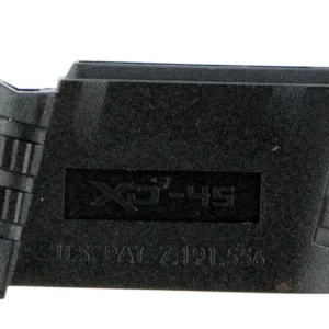 Springfield Armory XDS5001 Backstrap Sleeve made of Polymer with Black Finish & 1 Piece Design for 45 ACP Springfield Armory XD-S with #1 Backstrap & 3.30"-4" Barrel