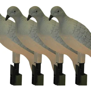 Mojo Outdoors HW9004 Clip On  Dove Species Natural Plastic 4 Per Pack