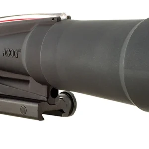 Trijicon 100173 ACOG Black Hardcoat Anodized 5.5x50mm Illuminated Red Chevron .223/5.56 BDC Reticle