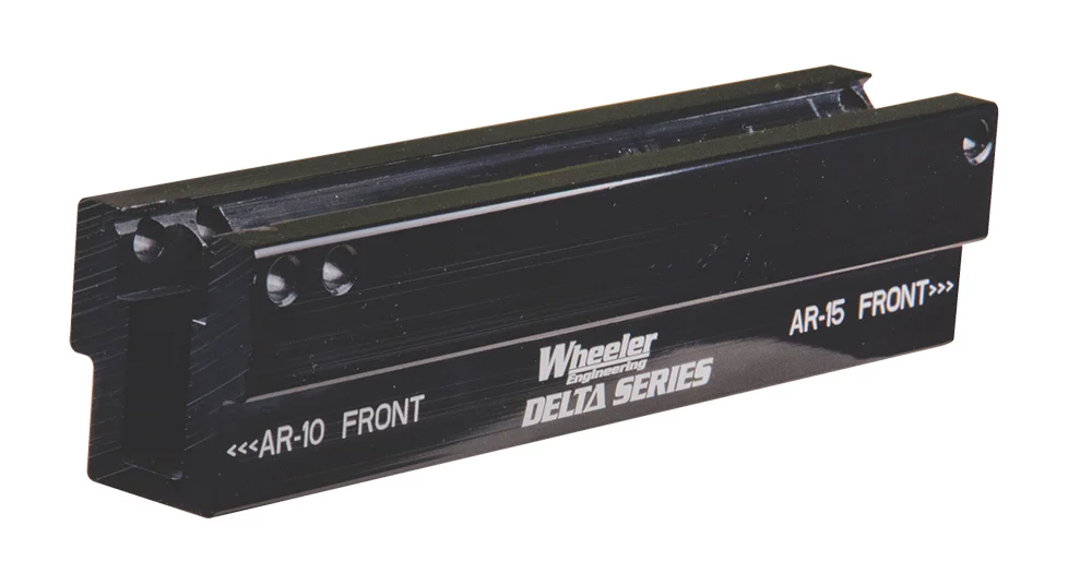 Wheeler 156888 Delta Series Upper Pic Rail Vise Block Black Aluminum Rifle AR-15/AR-10