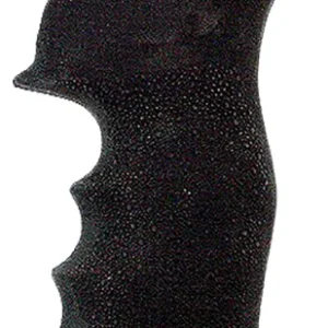 Hogue 80000 Monogrip Finger Grooves Black Rubber Fits Ruger GP100/Super Redhawk