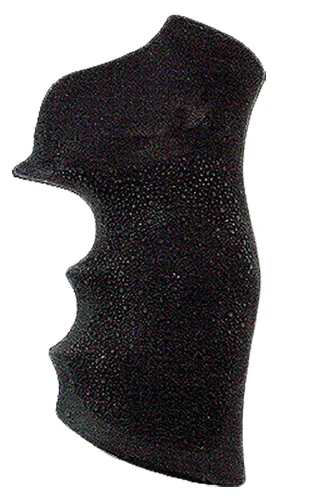 Hogue 80000 Monogrip Finger Grooves Black Rubber Fits Ruger GP100/Super Redhawk