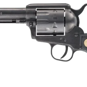 Chiappa Firearms CF340155 SAA 1873 Medium Frame 22 LR 10 Shot, 4.75" Blued Steel Barrel, Blued Steel Frame, Blued Cylinder, Black Plastic Grip, Exposed Hammer