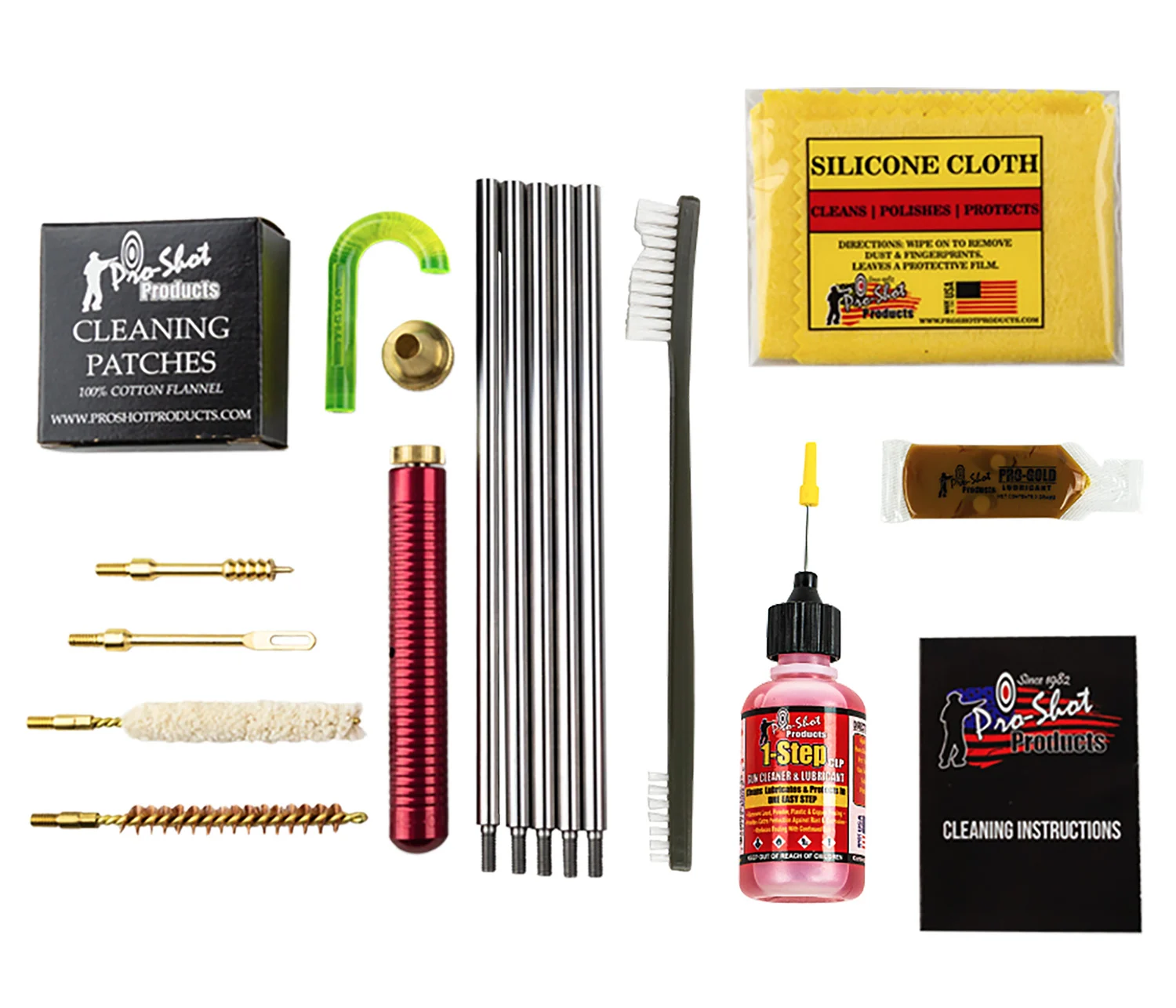 Pro-Shot R30KIT Classic Box Kit .30/ 7.62mm Cal Rifle/Yellow Plastic Case