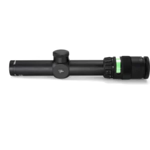 Trijicon 200071 AccuPoint Black Hardcoat Anodized 1-4x 24mm 30mm Tube Illuminated Duplex Crosshair w/Green Dot Reticle
