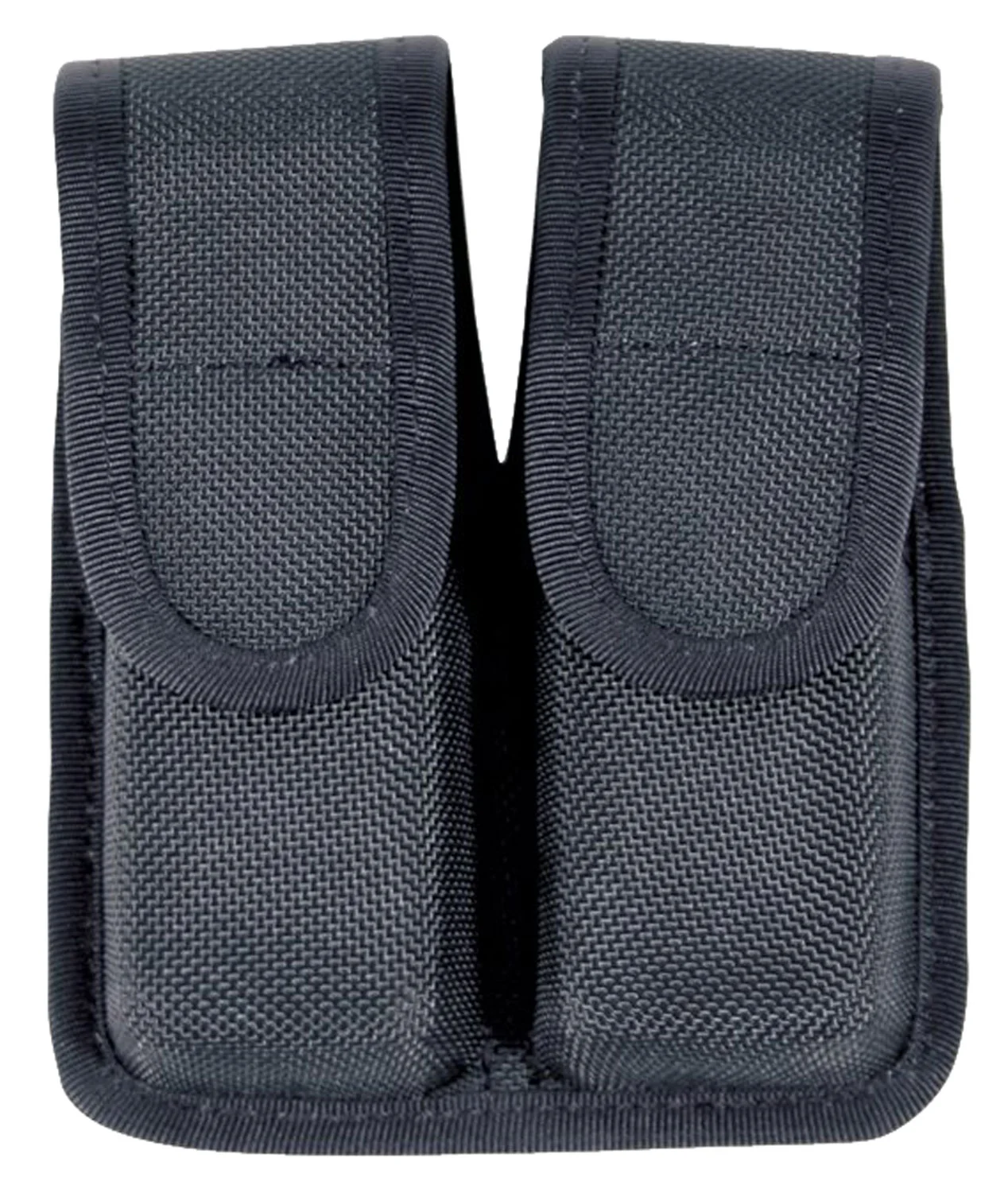 Blackhawk 44A000BK Double Mag Pouch Black Cordura Compatible w/Single Stack/9mm/40/45