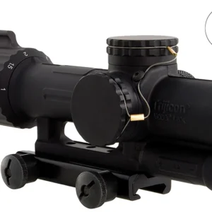 Trijicon 1600001 VCOG Black Hardcoat Anodized 1-6x 24mm LED Red Segmented Circle w/Crosshair 223 77gr Reticle
