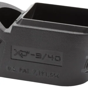 Springfield Armory XDM5001C Backstrap Sleeve made of Polymer with Black Finish & 1 Piece Design for 9mm Luger, 40 S&W Springfield XD-M Compact with #1 Backstrap