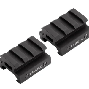 TruGlo TG8972B Picatinny Riser Mount Matte Black Anodized