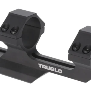 TruGlo TG8963B One-Piece Tactical Scope Mount Scope Mount/Ring Combo Black 1"