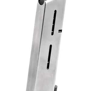 Wilson Combat 47OXCHV 1911 6rd Detachable w/ Lo-Profile Steel Floor Plate 45 ACP+P Stainless Steel