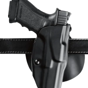 Safariland 63782832411 6378 ALS OWB Black SafariLaminate Fits Glock 19/23 Compatible w/ Surefire X300 Belt Loop/Paddle Mount Right Hand