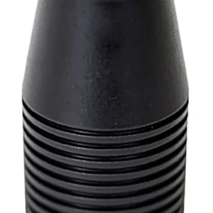 Ergo 4231BK Mini Max Vertical Forward Grip Black Ribbed Anodized Aluminum, KeyMod Mount