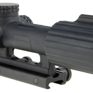 Trijicon 1600002 VCOG Black Hardcoat Anodized 1-6x 24mm LED Illuminated Red Horseshoe Dot w/Crosshair 223 55gr Reticle