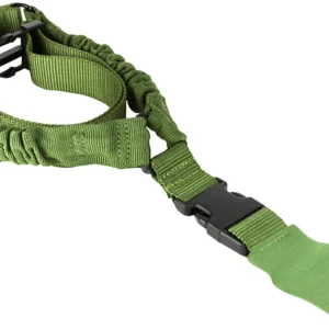Aim Sports AOPS01G One Point Green Elastic Webbing 26" OAL Bungee Rifle