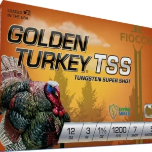 FIOCCHI GOLDEN TURKEY TSS 12GA - 3" 1-5/8OZ #7 5RD 10BX/CS