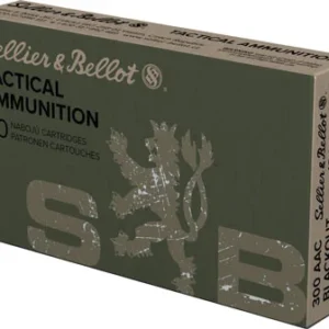 S&B 300 AAC 124GR FMJ - 20RD 50BX/CS