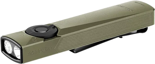 OLIGHT ARKFELD ULTRA LED UV GL - FLASHLIGHT RECHARGABLE OLIVE