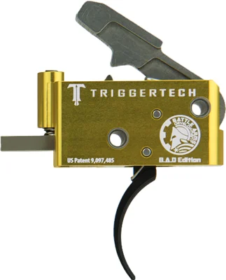 BATTLE ARMS AR15 TT15 TRIGGER - ADJ 2-5LB 2 STAGE CURVED