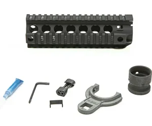 BCM GUNFTR QUAD RAIL 556 7" BLK