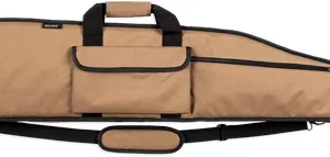 BULLDOG DELUXE LONG RANGE CASE - 55" TAN W/ BLK 2 ACCESS POCKET