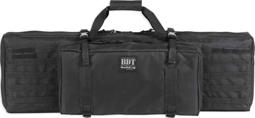 BULLDOG 38" SINGLE TACTICAL CS - LARGE ACCESS POCKET BLACK