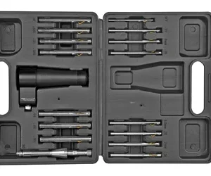 BSA BORESIGHTER KIT W/ ADJ ARBOR BLK