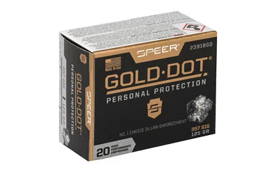 SPR GOLD DOT 357SIG 125GR HP 20/200 - Image 2