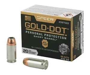 SPR GOLD DOT 45ACP 230G HP SB 20/200
