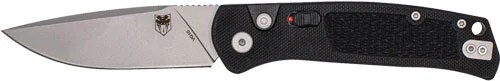 COBRATEC RECON PUSH BUTTON - AUTO 3.12" BLACK G10