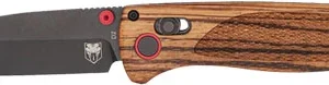 COBRATEC LEGACY BAR LOCK 3" - ZEBRAWOOD/BLACK TANTO D2 BLADE