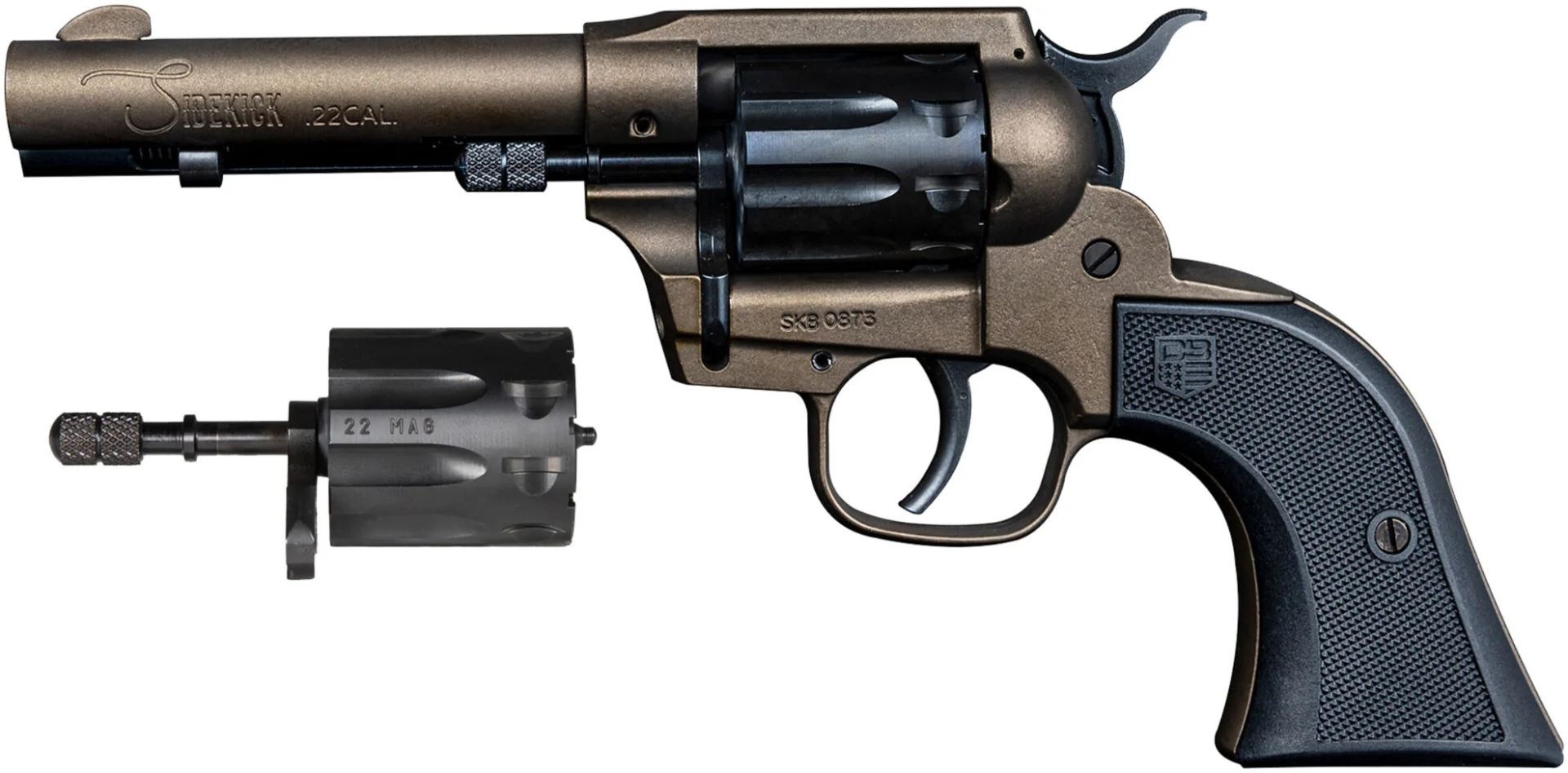 DBF SIDEKICK 22LR/MAG 4.5 MIDNIGHT BRONZE 9RD