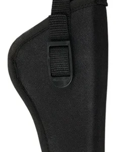 BULLDOG OWB HOLSTER W/TB RH - PIT BULL NYLON BLACK REVOLVER