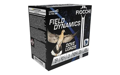 FIOCCHI D&Q 12GA 2.75" #7.5 25/250