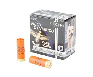 FIOCCHI D&Q 12GA 2.75" #8 25/250