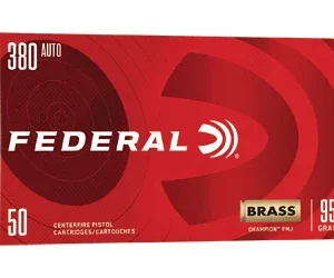 FED CHAMP 380AUTO 95GR FMJ 50/1000