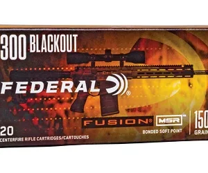 FED FUSION MSR 300BLK 150GR 20/200