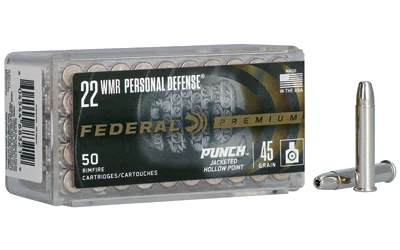 FED PUNCH 22WMR 45GR JHP 50/3000 - Image 2