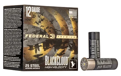FED BLK CLOUD 12GA 3" #3 HV 25/250