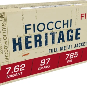 FIO HERITAGE 7.62NAGANT 97GR FMJ 50/20