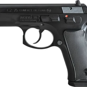 CZ 75 COMPACT 50TH ANNIVERSARY - 9MM FS 10RD BLACK POLYCOTE