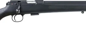 CZ 457 AMERICAN 17 HMR 20.5" - THREADED BLACK STOCK