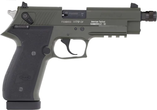 GERMAN SPORT FIREFLY 22LR - 4.9" FS 13RD THREADED GREEN