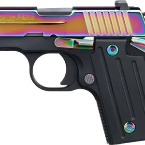 SIG P238 380ACP 2.7" SAO - SIGLITE (1)6RD TITAN RAINBOW