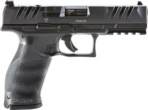 WALTHER PDP OR 9MM 5" - 18-SHOT BLACK POLYMER FRAME - Image 2