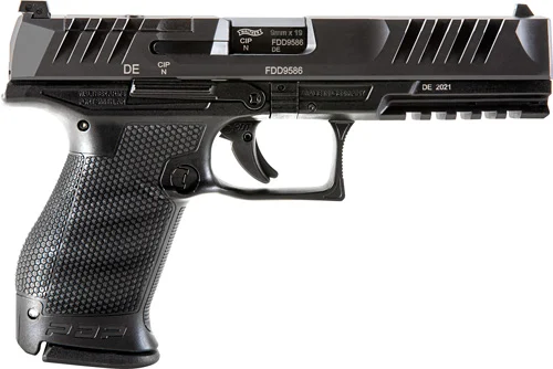 WALTHER PDP COMPACT OR 9MM 5" - 18-SHOT BLACK POLYMER FRAME - Image 2