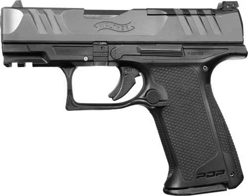 WALTHER PDP F OR 9MM 3.5" FS - 15-SHOT BLACK POLYMER FRAME