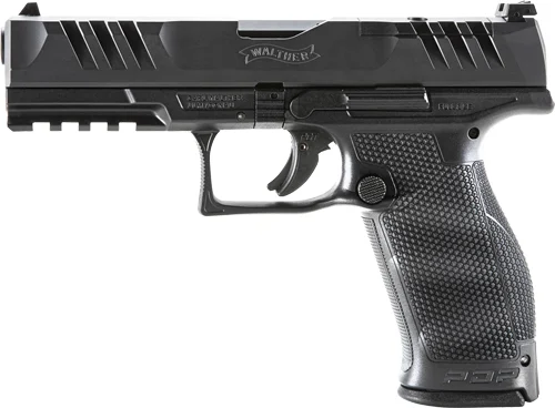 WALTHER PDP OR 9MM 4" FS - 18-SHOT BLACK POLYMER FRAME
