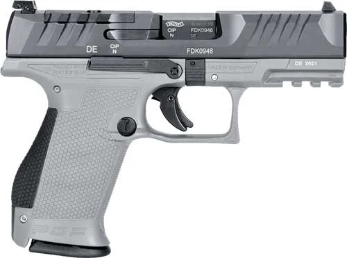 WALTHER PDP COMPACT 9MM 4" FS - 15-SHOT GRAY POLYMER FRAME