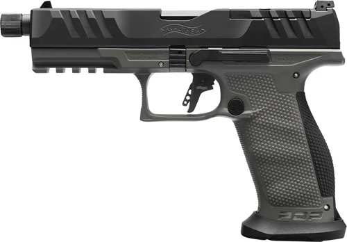 WALTHER PDP OR PRO SD 9MM 5.1" - 18-SHOT GRAY POLYOMER FRAME - Image 2